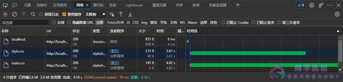 html5页面加载速度优化（dom css js加载优化）